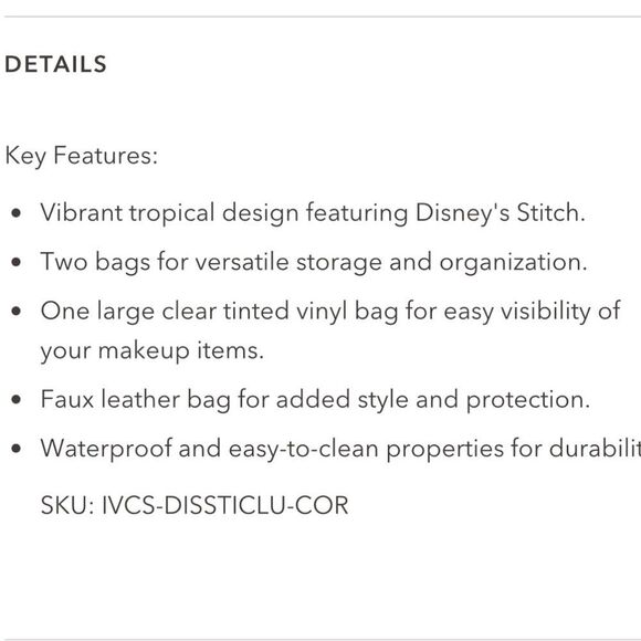 Impressions X Disney Stitch Clutch Set - Picture 6 of 8